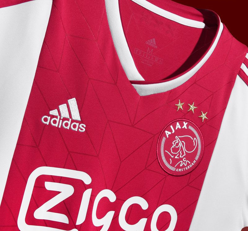 Ajax 2018/19 Adidas Home Kit