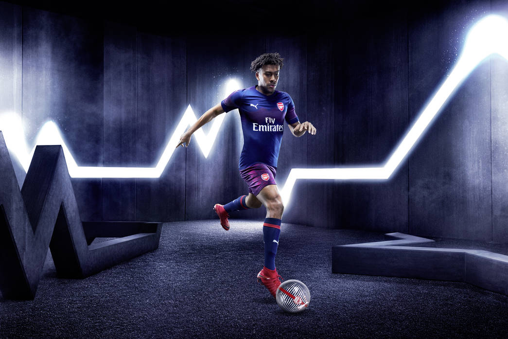 Arsenal 2018-19 Puma Away Kit Football Shirt