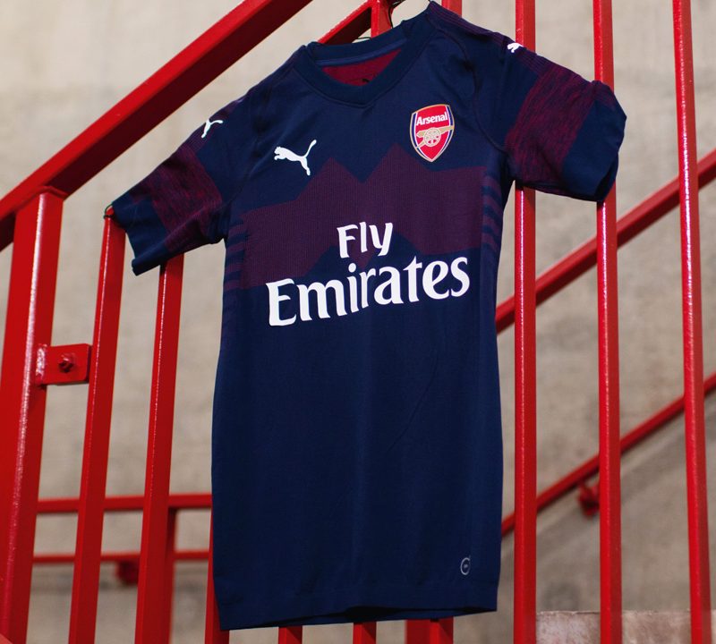 Arsenal 2018-19 Puma Away Kit Football Shirt