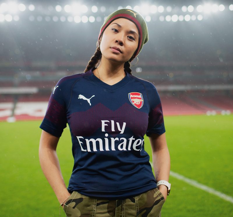 arsenal ladies shirt