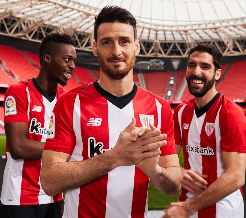 Athletic Bilbao 2018-19 New Balance Home Kit Football Shirts