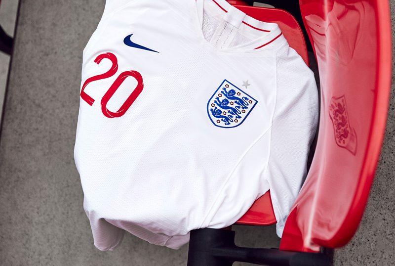 England 2018 World Cup Nike Home Kit Away Kit