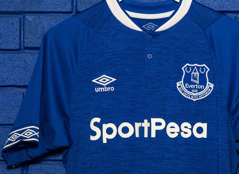 Everton 2018/19 Umbro Home Kit Football Shirts