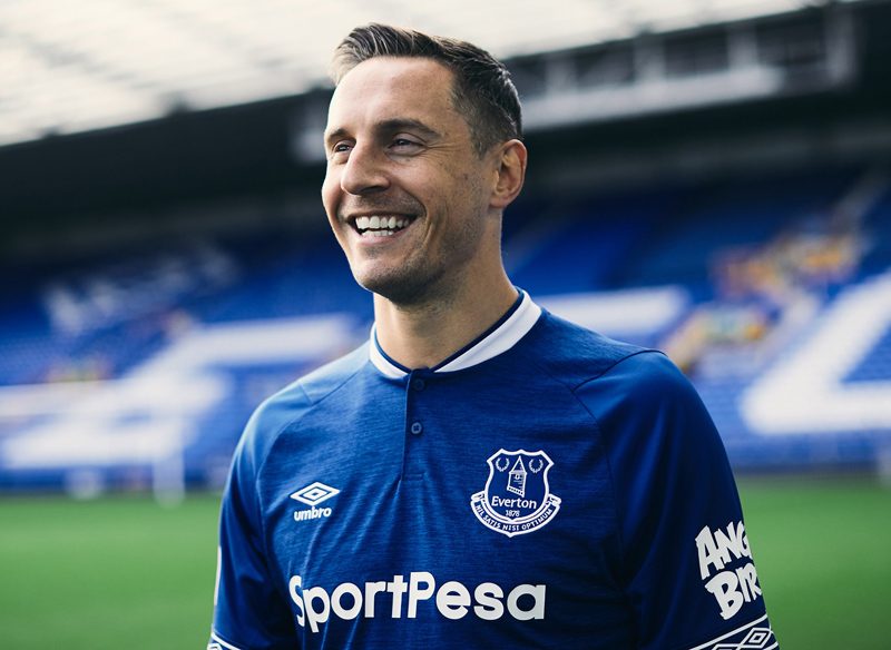 Everton 2018/19 Umbro Home Kit Football Shirts