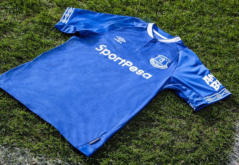 Everton 2018/19 Umbro Home Kit Football Shirts