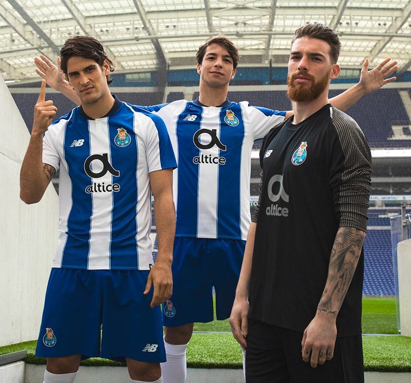 FC Porto 2018-19 New Balance Home Kit Football Shirt