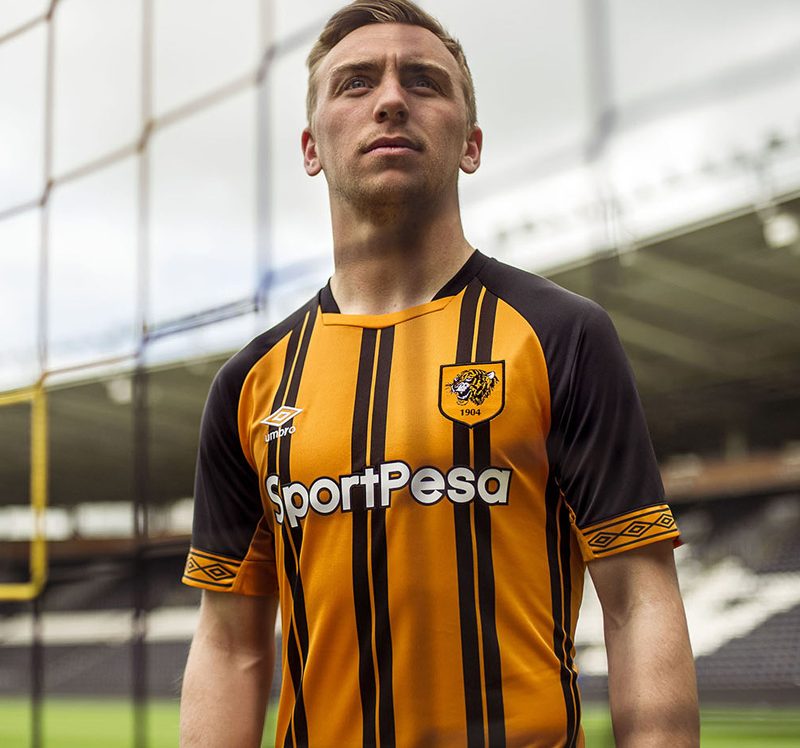 Hull City 2018/19 Umbro Home Kit Football Shirts