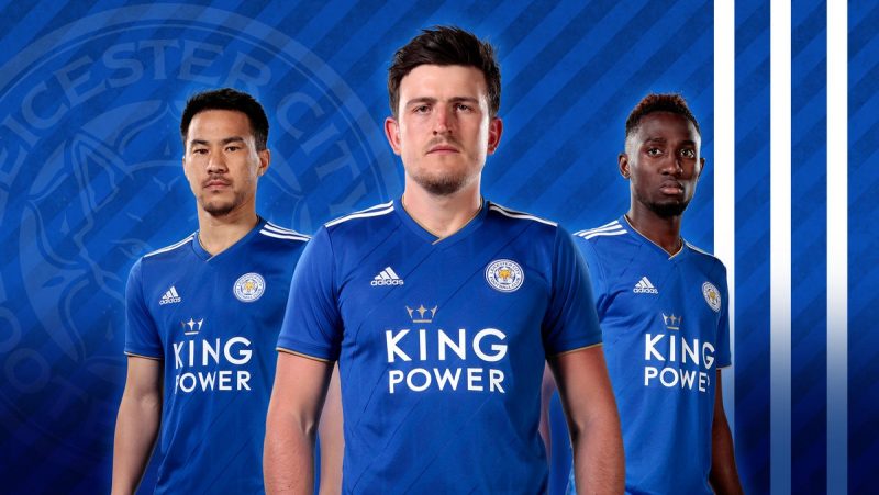 Leicester City 2018-19 Adidas Home Kit Football Shirt