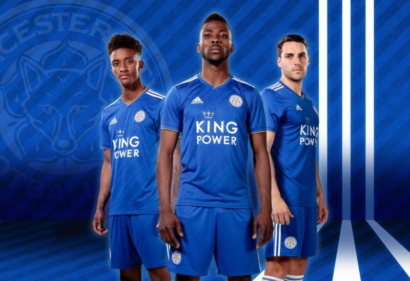 Leicester City 2018-19 Adidas Home Kit Football Shirt