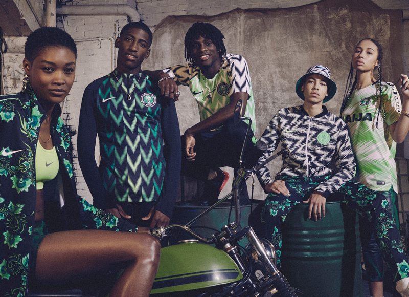 Nigeria 2018 World Cup Nike Home Kit Football Shirt