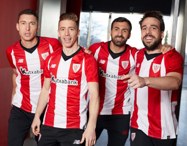 Athletic Bilbao 2018-19 New Balance Home Kit Football Shirts