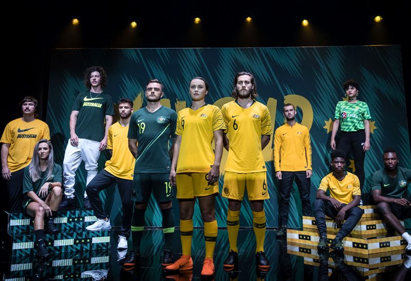 Australia 2018 World Cup Nike Home Away Kit