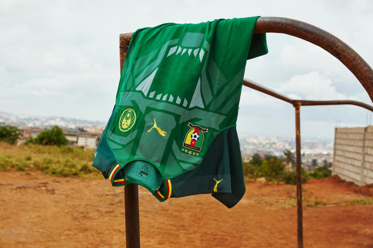 Cameroon 2018 Puma Home Kit Football Shirt