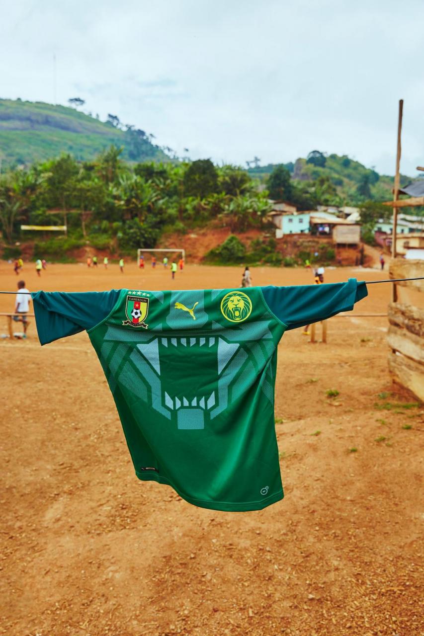 Cameroon 2018 Puma Home Kit Football Shirt