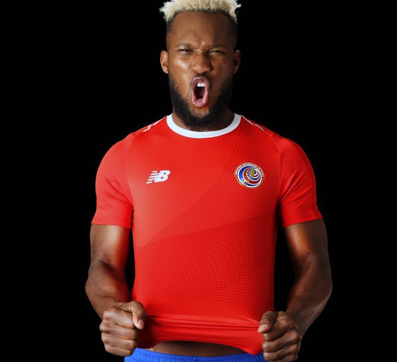 Costa Rica 2018 World Cup New Balance Home Kit