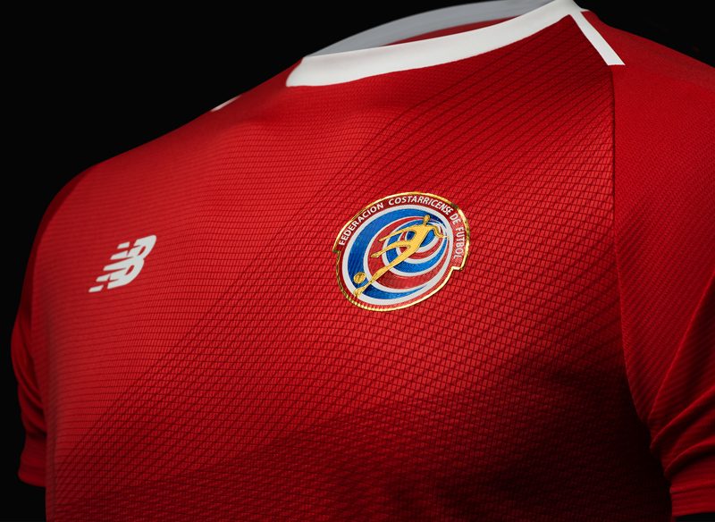 Costa Rica 2018 World Cup New Balance Home Kit