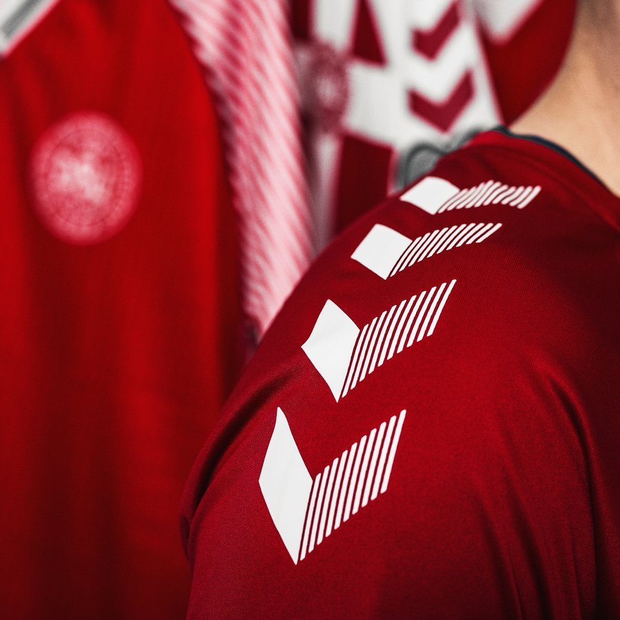 Denmark 2018 World Cup Hummel Home Kit Football Shirt