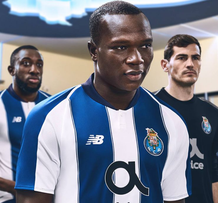 FC Porto 2018-19 New Balance Home Kit Football Shirt