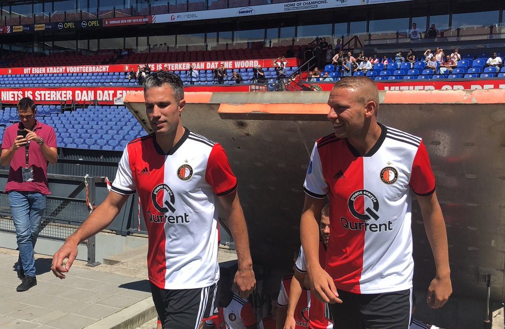 Feyenoord 2018/19 Adidas Home Kit Football Shirt