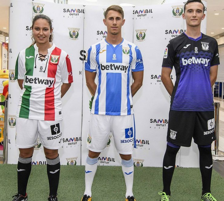 Leganes 2018-19 Joma Football Shirts