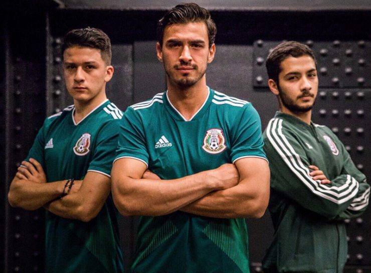 Mexico 2018 World Cup Adidas Home Away Kit