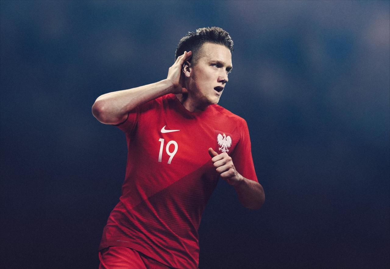 Poland 2018 World Cup Nike Home Away Kit