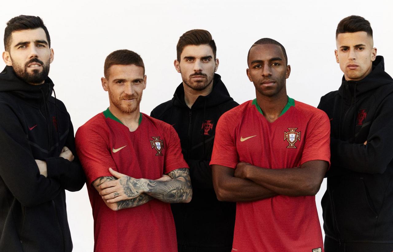 Portugal 2018 World Cup Nike Home Away Kit