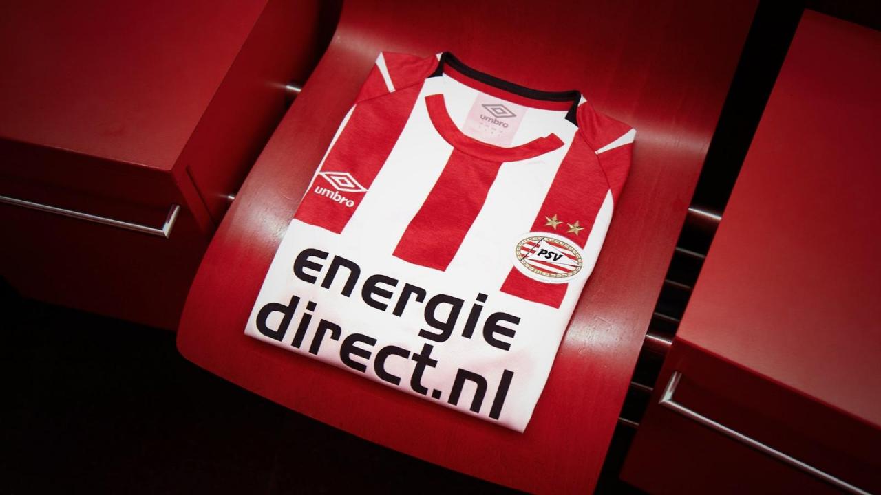 PSV 2018-19 Umbro Home Away Kit Football Shirt