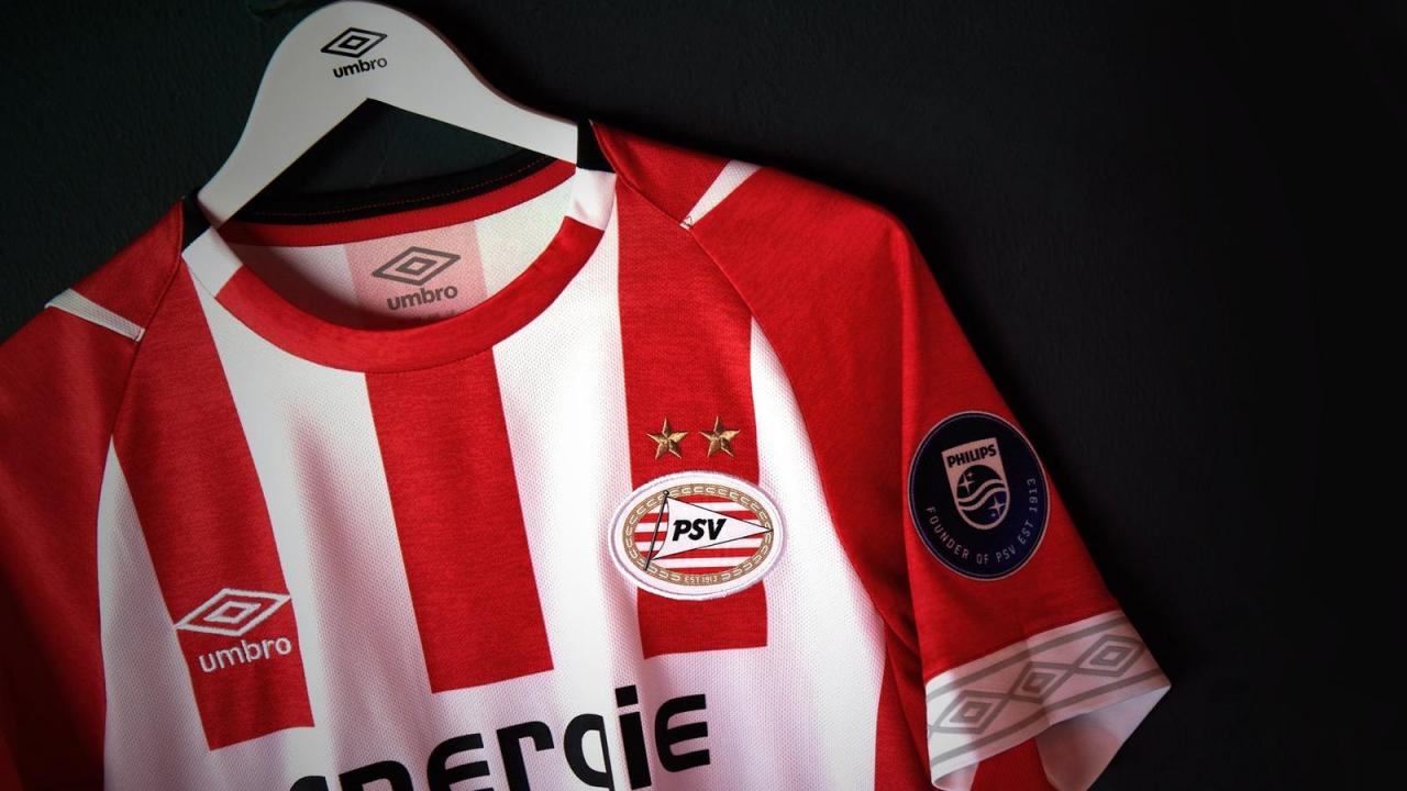 PSV 2018-19 Umbro Home Away Kit Football Shirt
