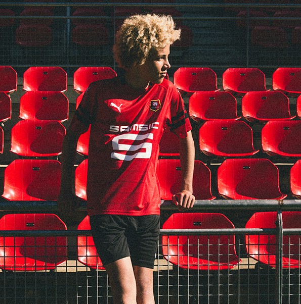 Rennes 2018-19 Puma Home Kit Football Shirt