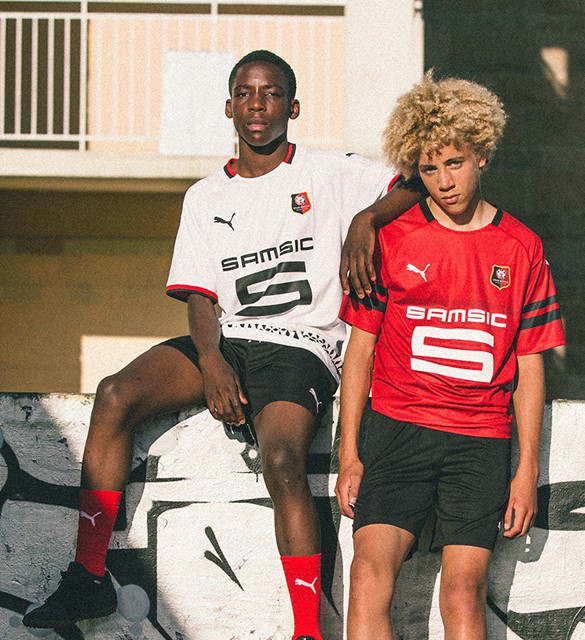 Rennes 2018-19 Puma Home Kit Football Shirt