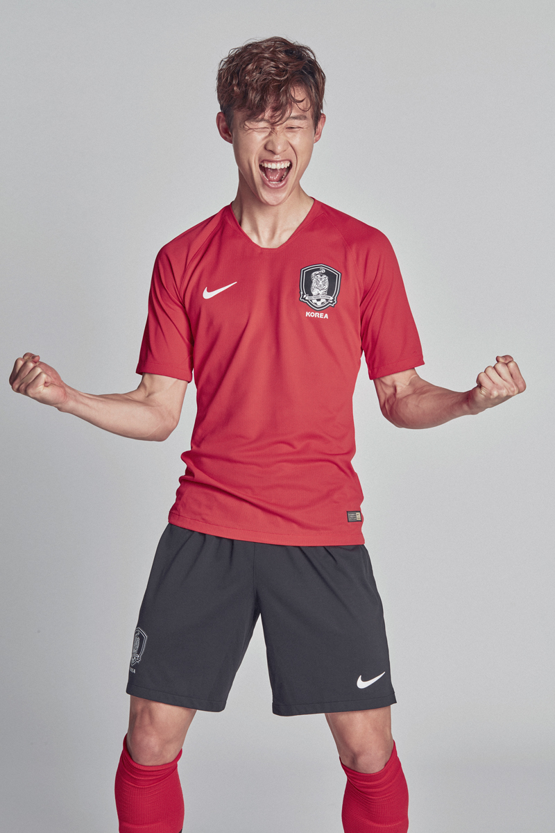 South Korea 2018 World Cup Nike Home Away Kit