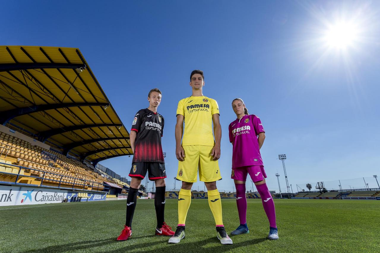Villarreal 2018-19 Joma Home Away Kit