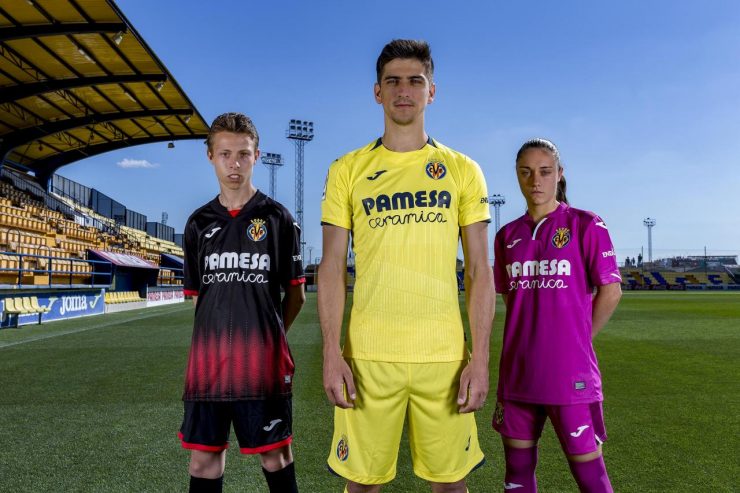 Villarreal 2018-19 Joma Home Away Kit