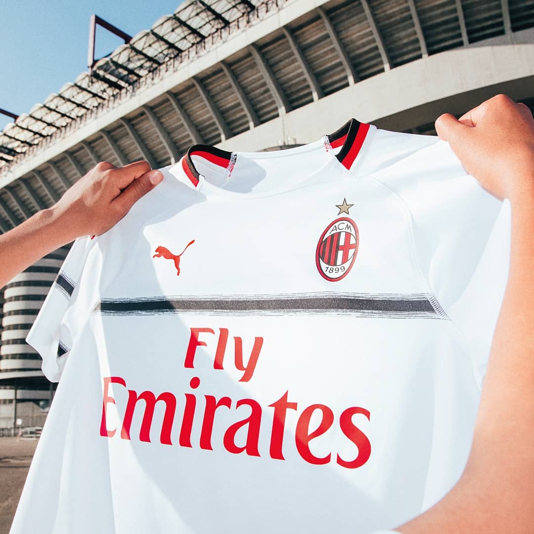 AC Milan 2018-19 Puma Away Kit Football Shirt