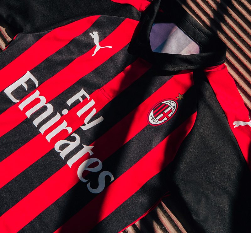 AC Milan 2018-19 Puma Home Kit Football Shirt