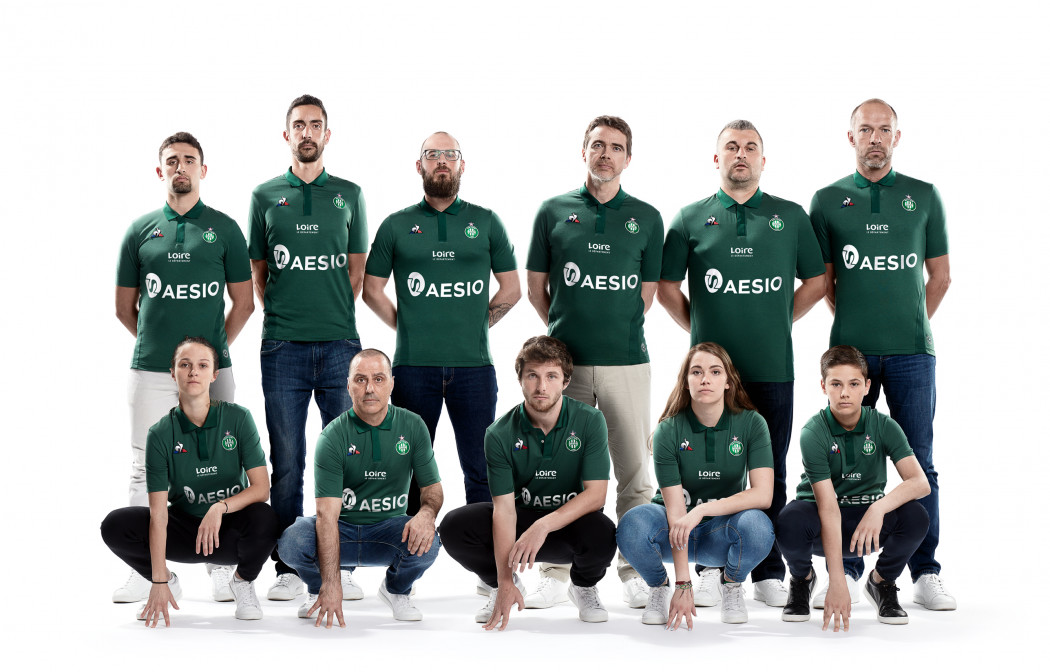 AS Saint-Etienne 2018-19 Le Coq Sportif Home, Away & Third Kits