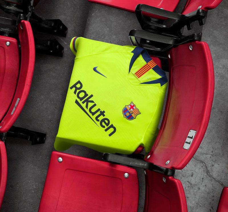 Barcelona 2018-19 Nike Away Kit Football Shirt