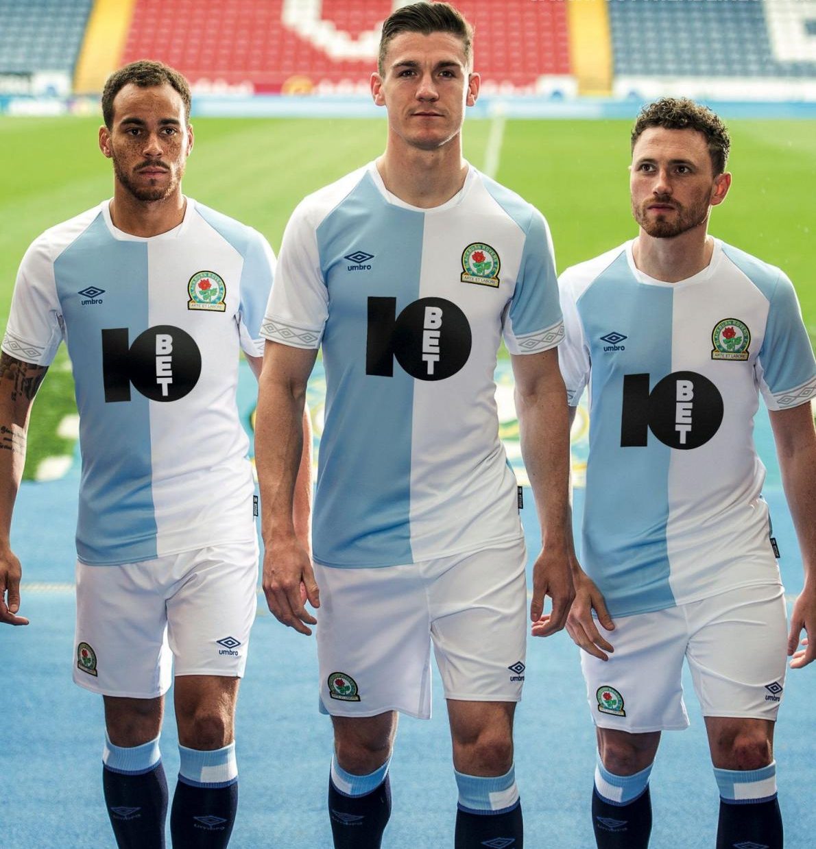 Blackburn Rovers 2018-19 Umbro Home Kit