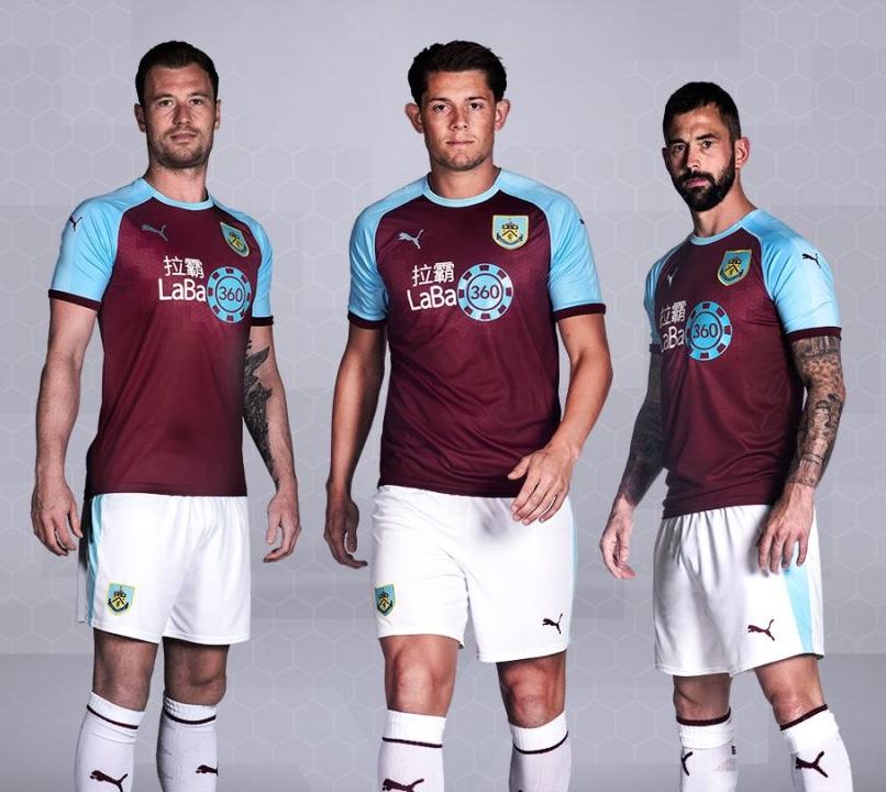 Burnley 2018-19 Puma Home Kit Football Shirt