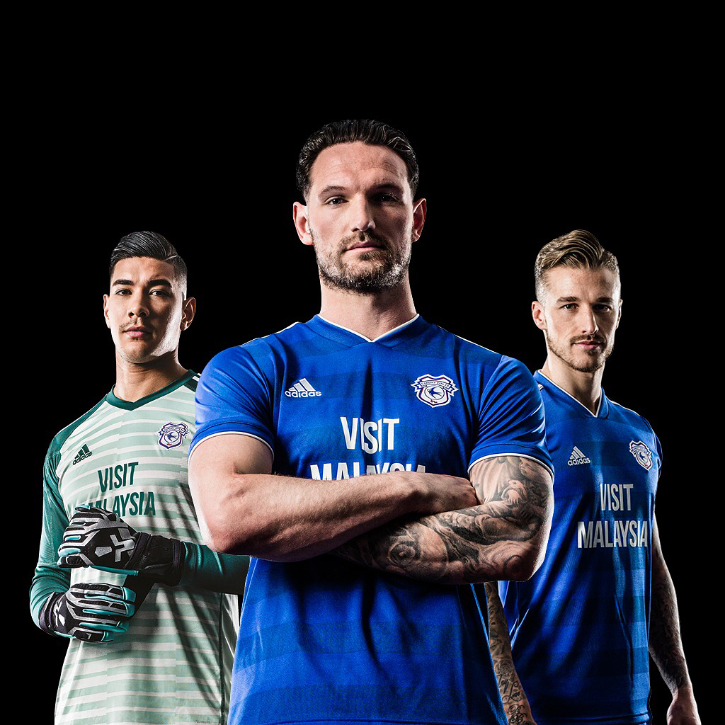 Cardiff City 2018-19 Adidas Home Away Kit