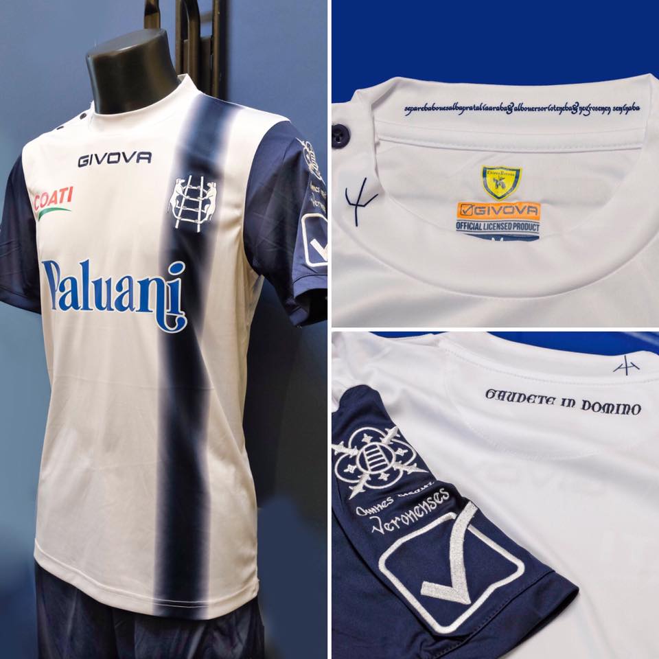 Chievo Verona 2018-19 Home Away & Third Kits