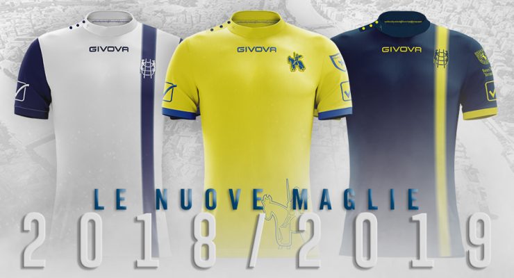 Chievo Verona 2018-19 Home Away & Third Kits