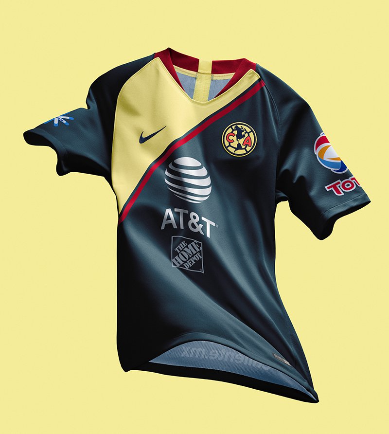 Club America 2018-19 Nike Home & Away Kits