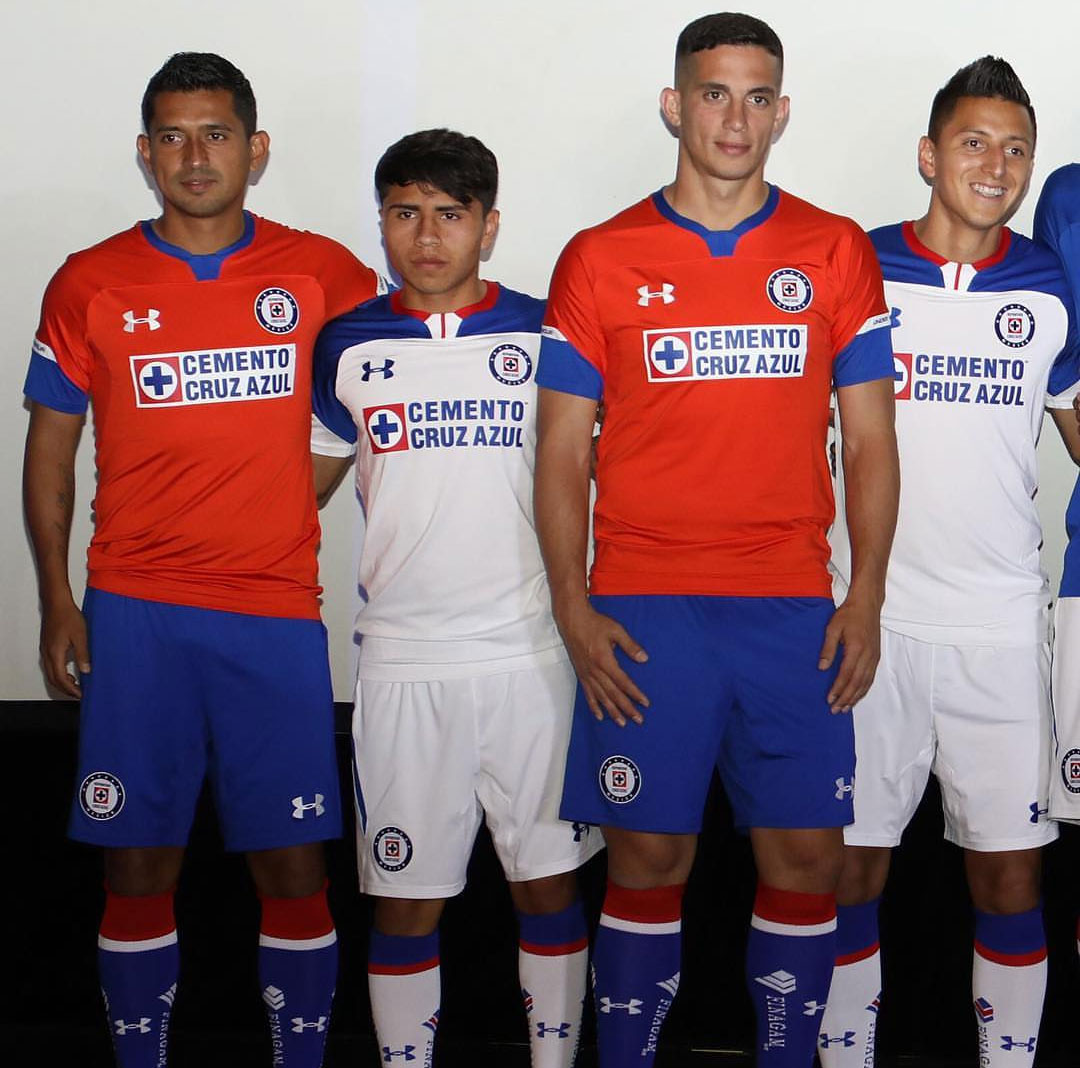 cruz azul red jersey