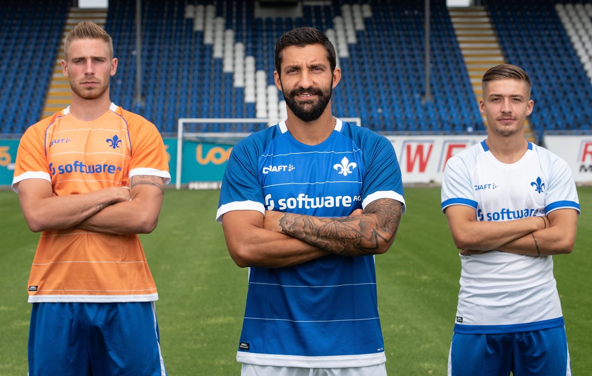 Darmstadt 2018-19 Craft Home Away & Third Kits