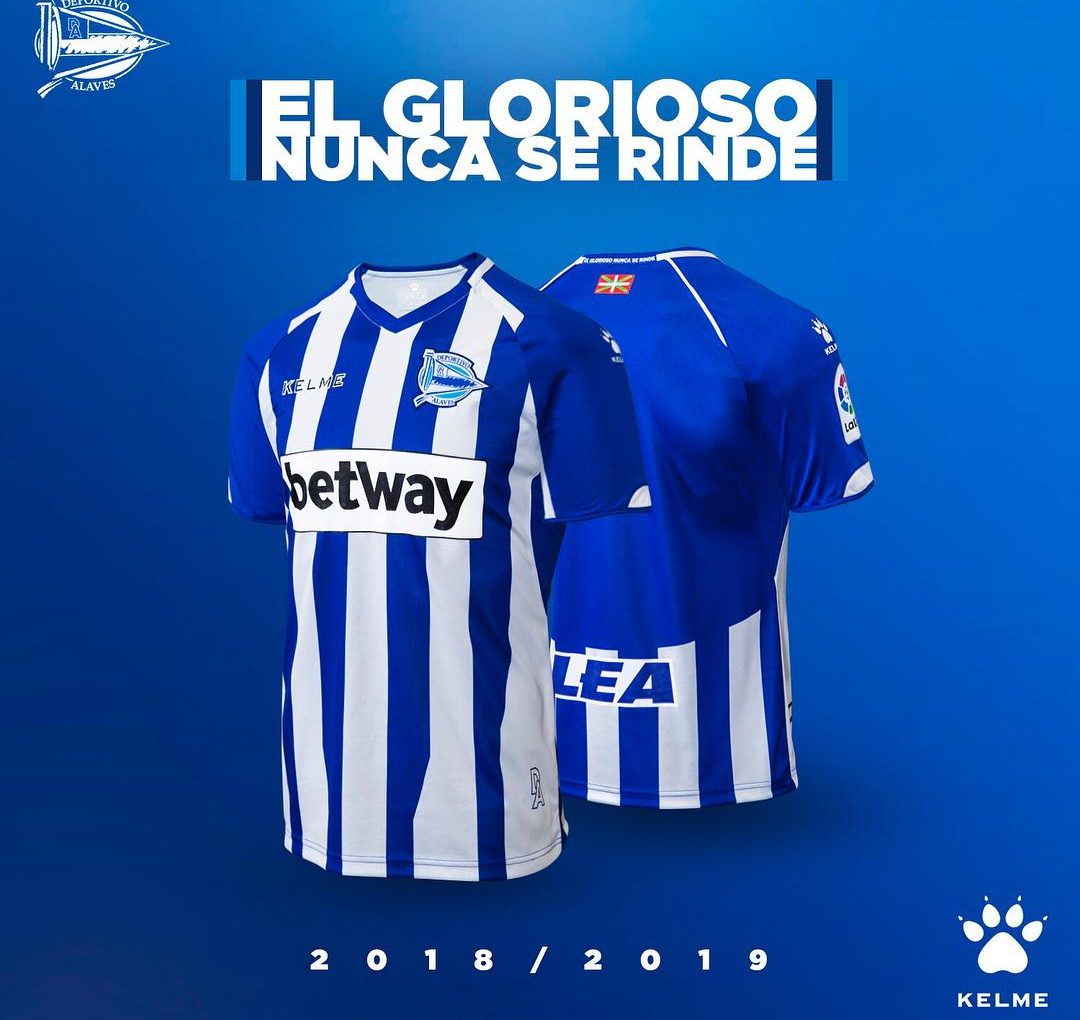 Deportivo Alavés 18-19 Home, Away & Third Kits