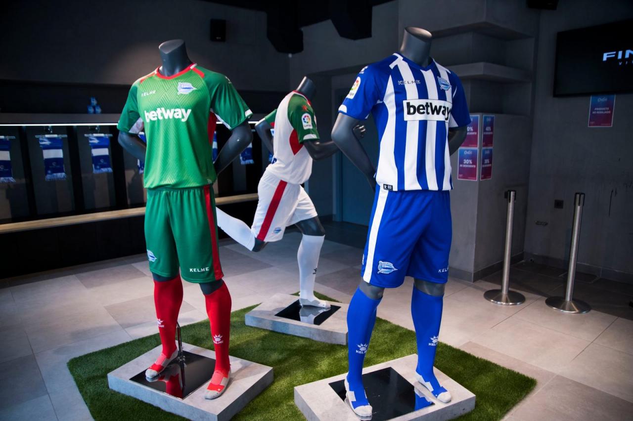 Deportivo Alavés 18-19 Home, Away & Third Kits