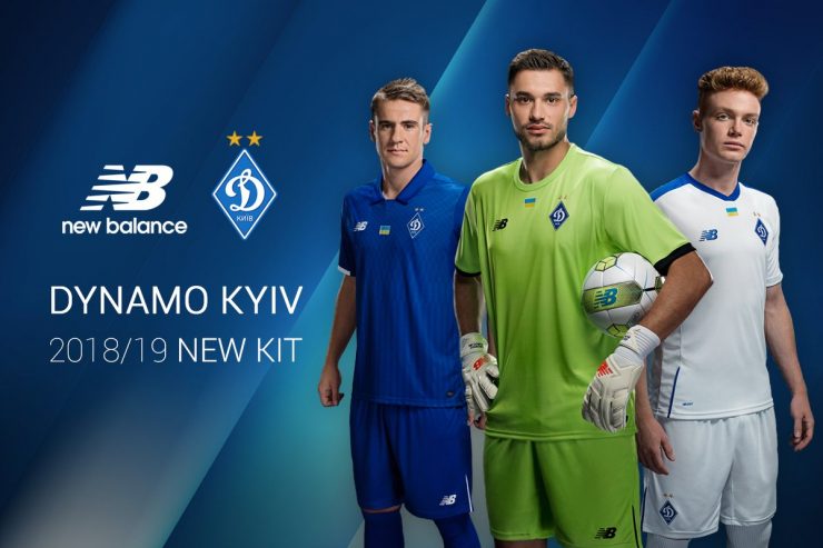 Dynamo Kiev 2018-19 New Balance Home & Away Kits