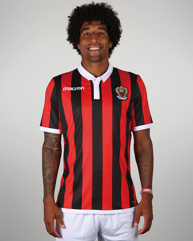 Four OGC Nice 2018-19 Macron Home & Away Kits